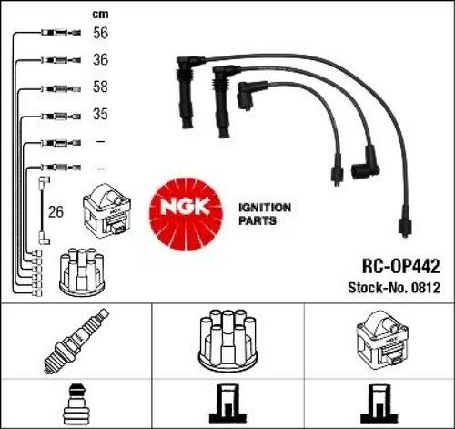 Ngk 0812 zündleitungssatz - ngk,